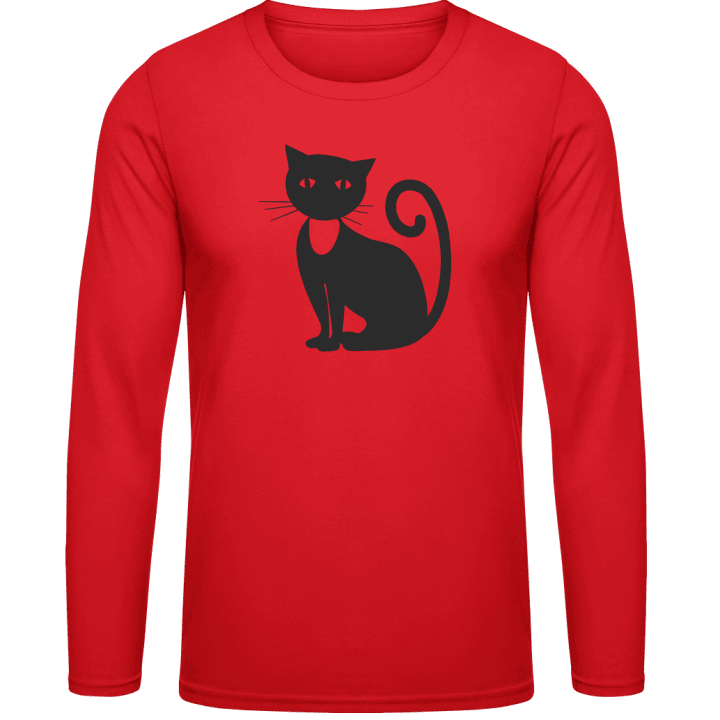 Cat Profile Long Sleeve Shirt 0 image