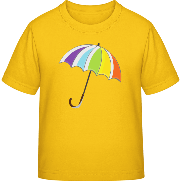 Rainbow Umbrella Kids T-shirt 0 image