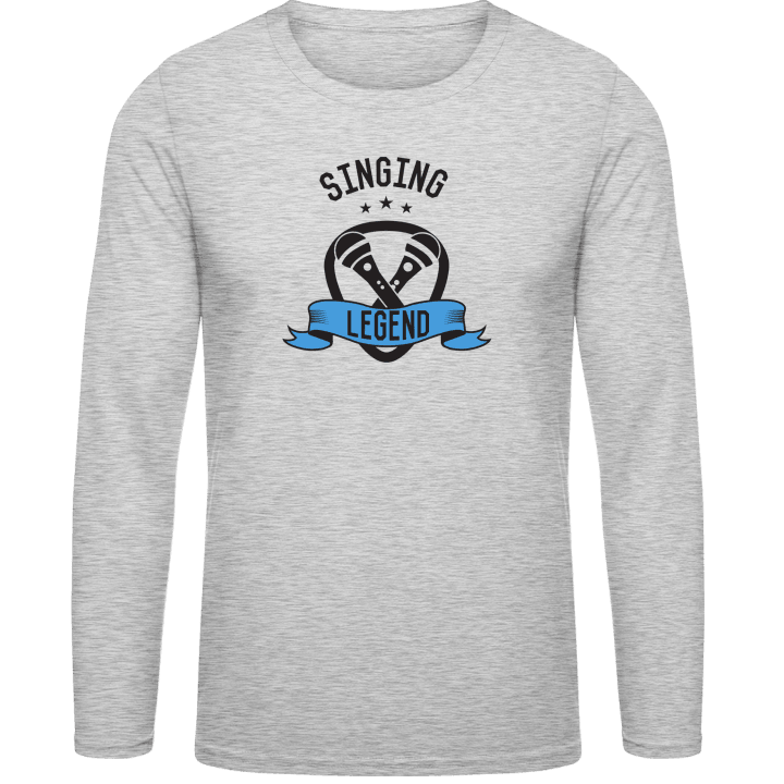 Singing Legend Long Sleeve Shirt contain pic