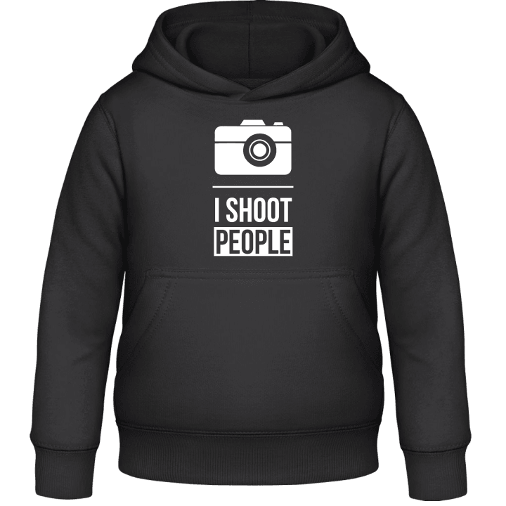 I Shoot People Camera Hettegenser for barn contain pic