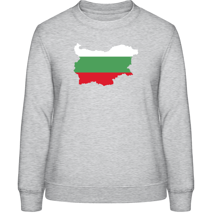 Bulgaria Map Sweatshirt för kvinnor contain pic