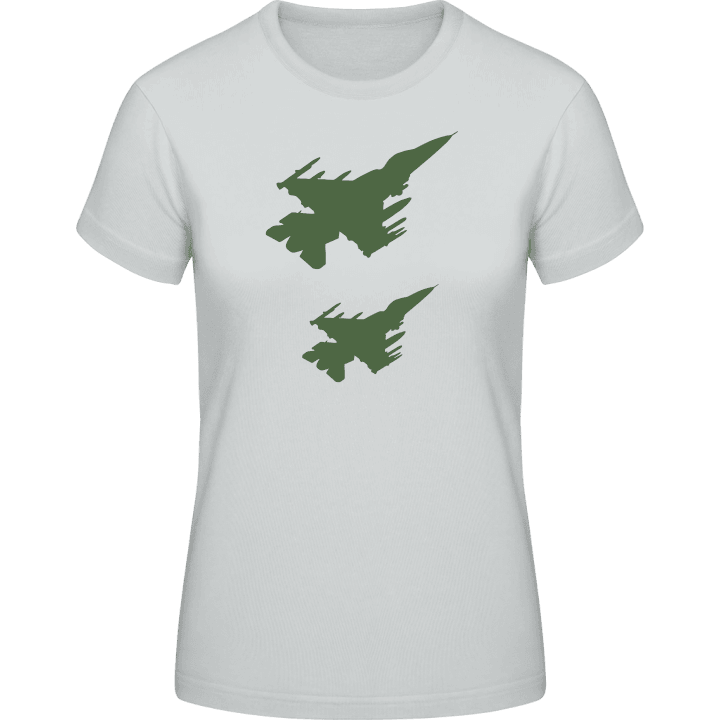 Fighter Jets T-skjorte for kvinner contain pic
