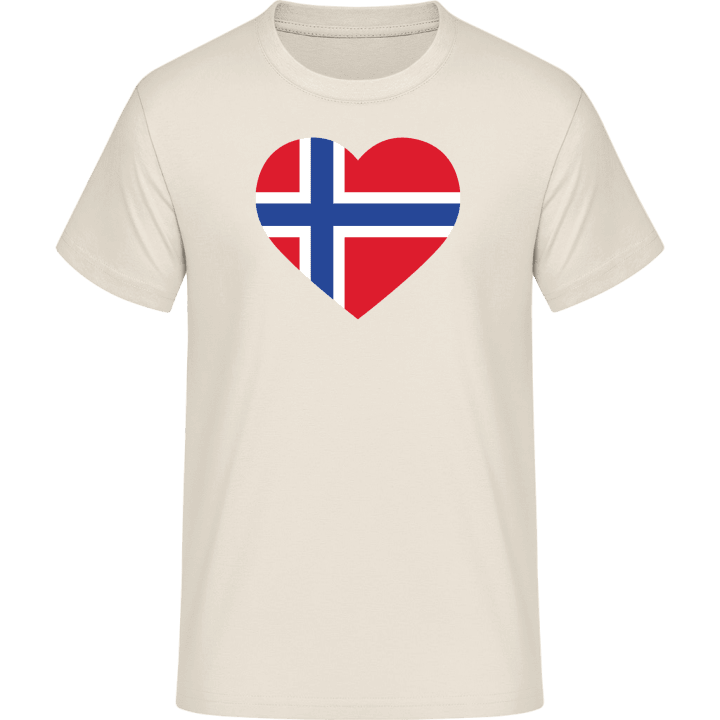 Norway Heart Flag Maglietta 0 image