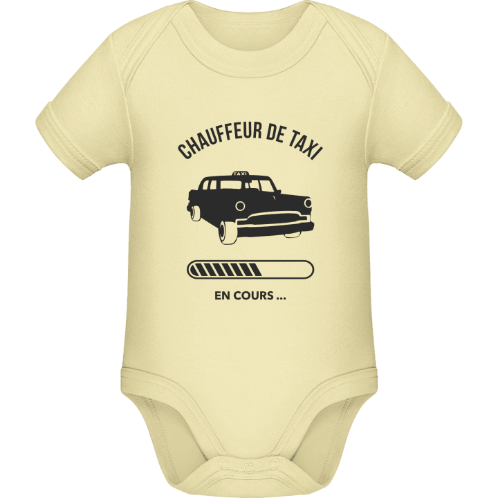 Chauffeur de taxi en cours Baby romperdress contain pic