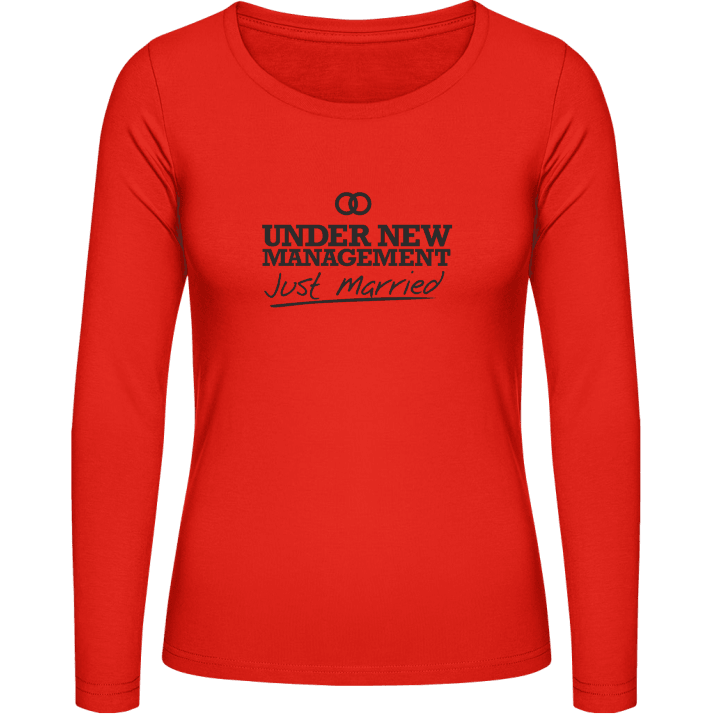 Under New Management Frauen Langarmshirt contain pic