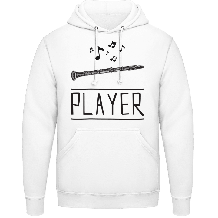 Clarinet Player Illustration Hoodie contain pic