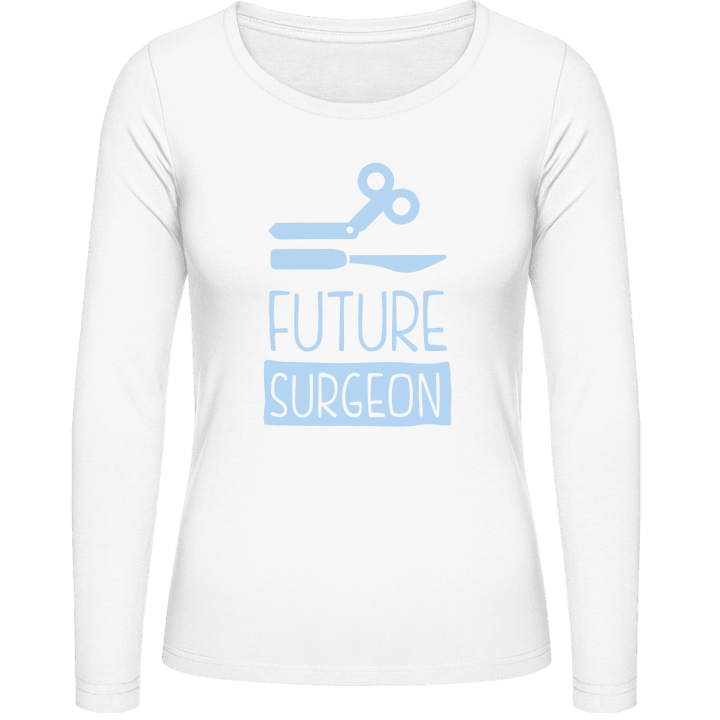 Future Surgeon Frauen Langarmshirt contain pic