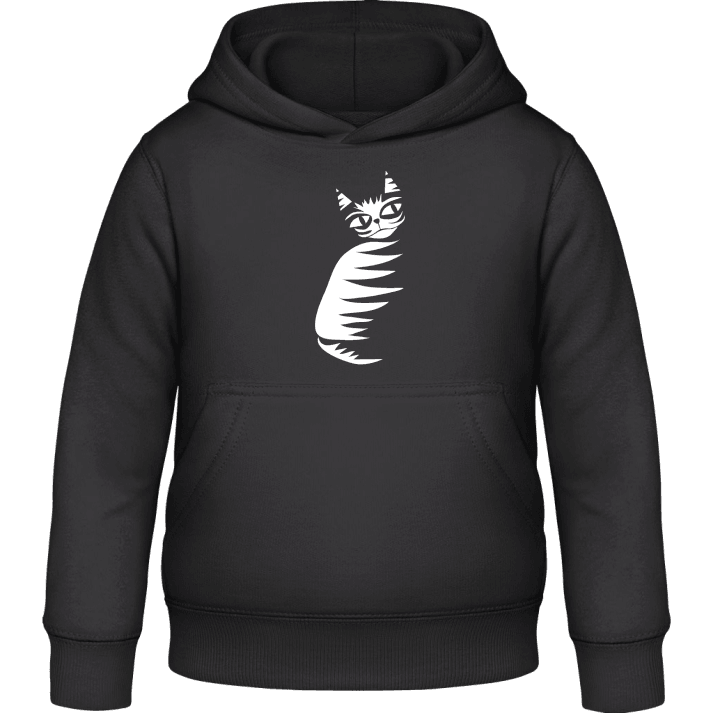 Cat Stripes Hættetrøje til børn 0 image