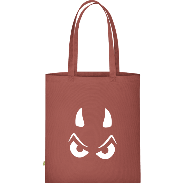 Little Devil Face Väska av tyg contain pic