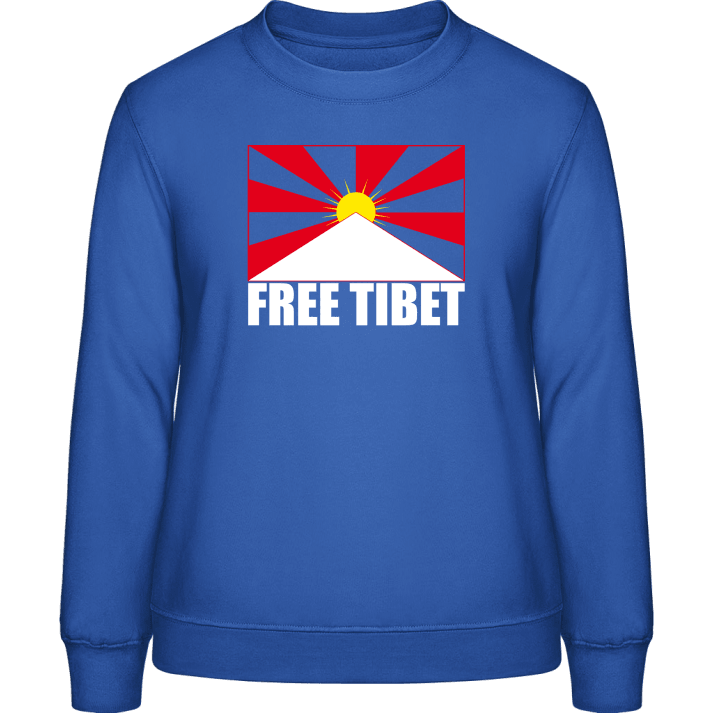 Free Tibet Felpa donna contain pic