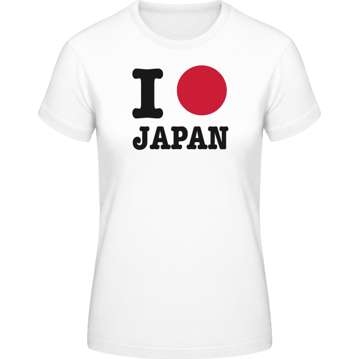 I Love Japan T-shirt för kvinnor contain pic