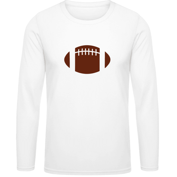 American Football Ball T-shirt à manches longues 0 image