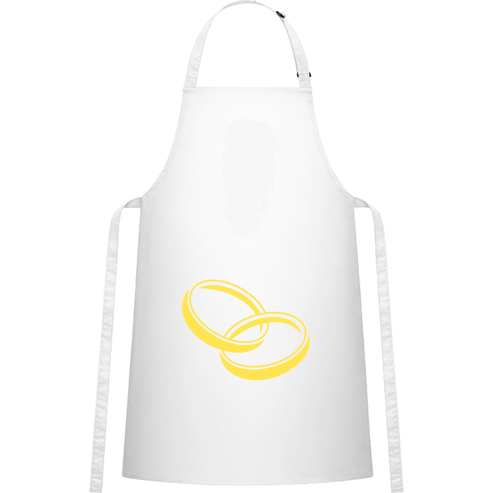 Wedding Rings Kitchen Apron contain pic