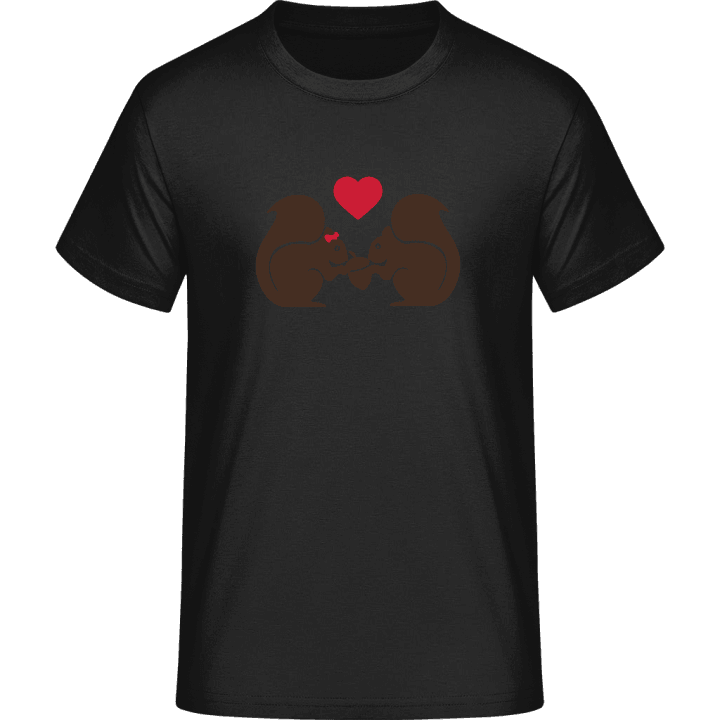 Squirrels In Love T-skjorte contain pic
