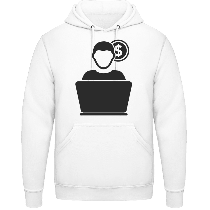 Accountant Silhouette Hoodie contain pic