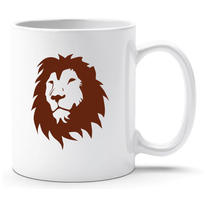 Lion Head Silhouette Cup 0 image