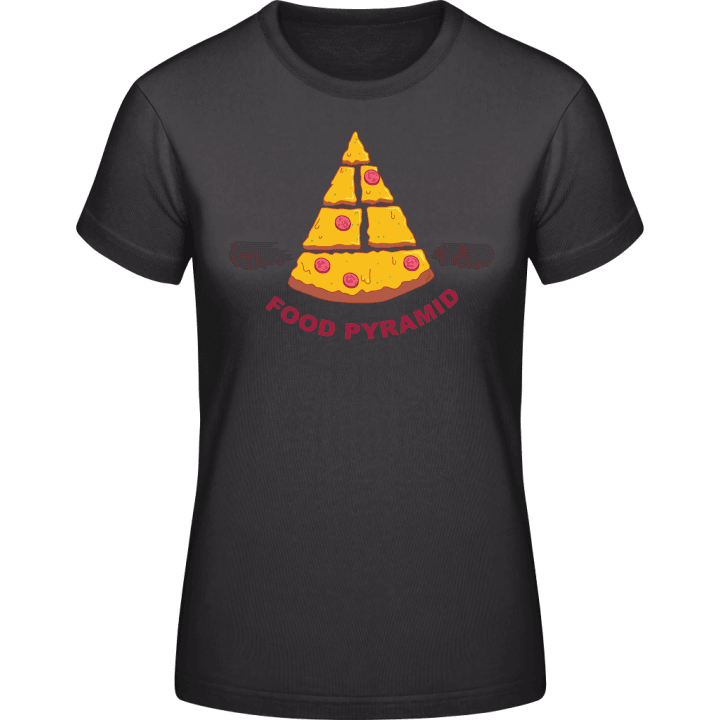 Food Pyramid Pizza T-shirt för kvinnor 0 image