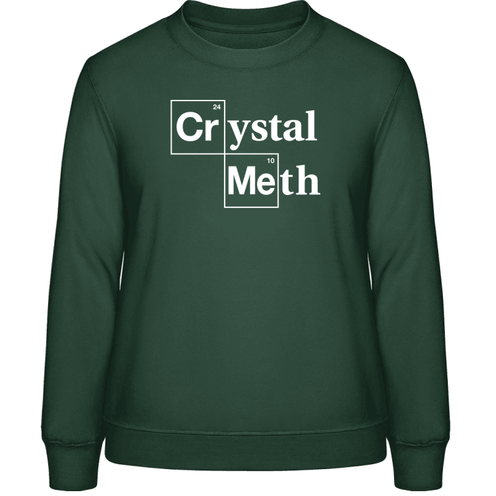 Crystal Meth Sweatshirt för kvinnor contain pic