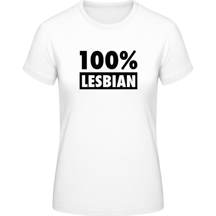 100 Percent Lesbian Vrouwen T-shirt 0 image