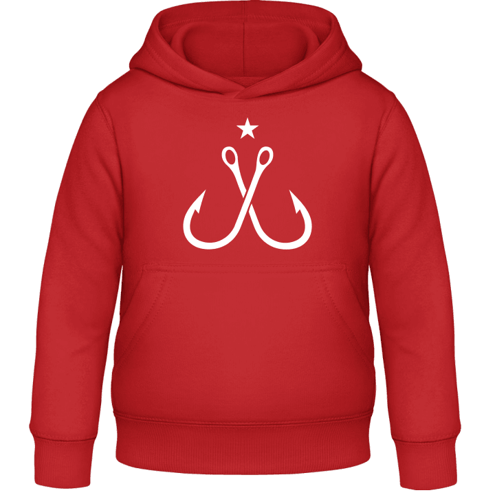 Fishhooks with Star Barn Hoodie contain pic