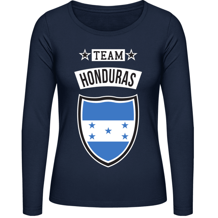 Team Honduras Camisa de manga larga para mujer contain pic