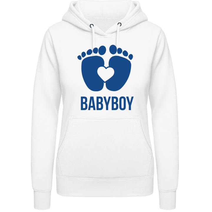 Babyboy Feet Felpa con cappuccio da donna 0 image