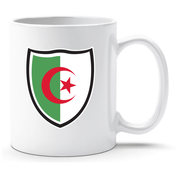 Algeria Flag Shield Taza contain pic