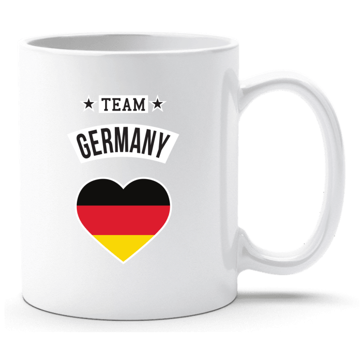 Team Germany Heart Taza contain pic