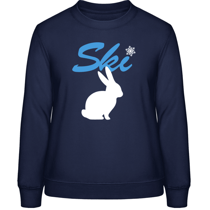 Ski Hase Sweat-shirt pour femme contain pic