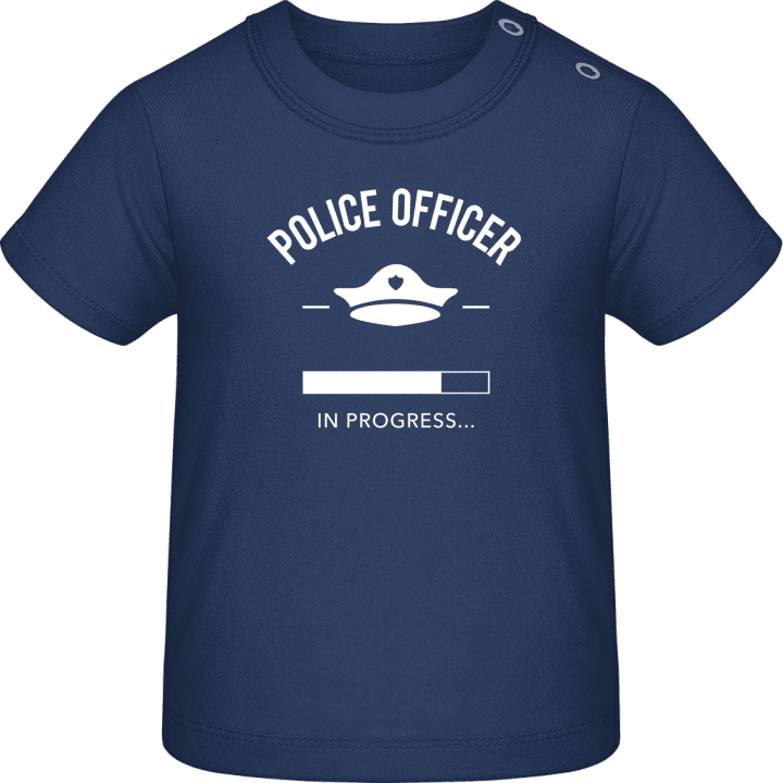 Police Officer in Progress Baby T-skjorte contain pic