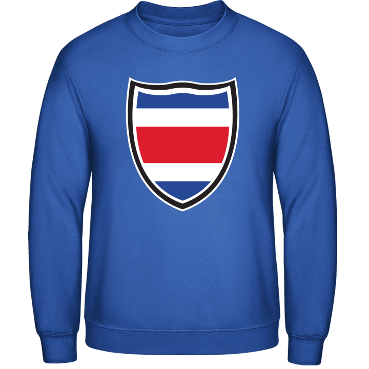 Costa Rica Flag Shield Sweatshirt contain pic