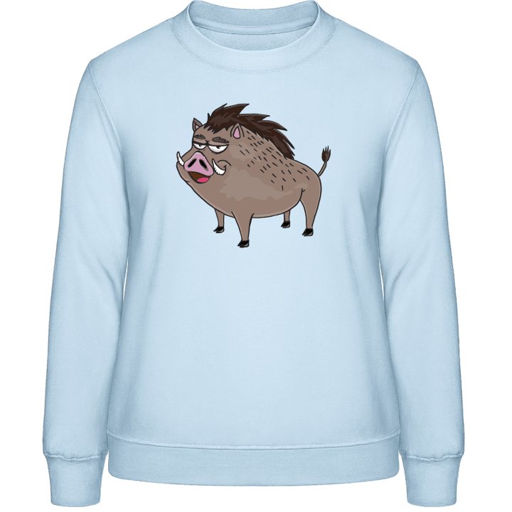 Wild svin Sweatshirt för kvinnor 0 image