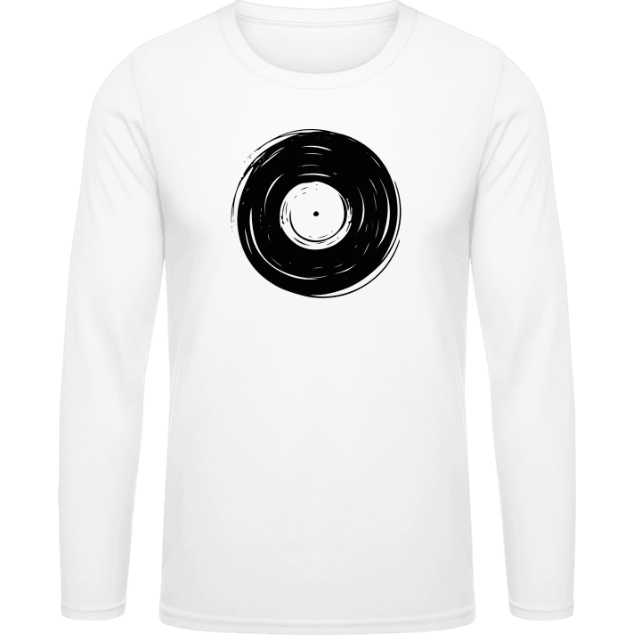Vinyl Illustration T-shirt à manches longues contain pic