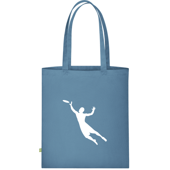Frisbee Player Silhouette Stofftasche contain pic