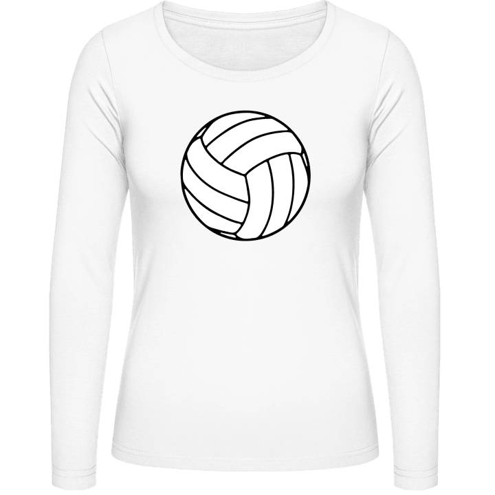 Volleyball Equipment Frauen Langarmshirt contain pic