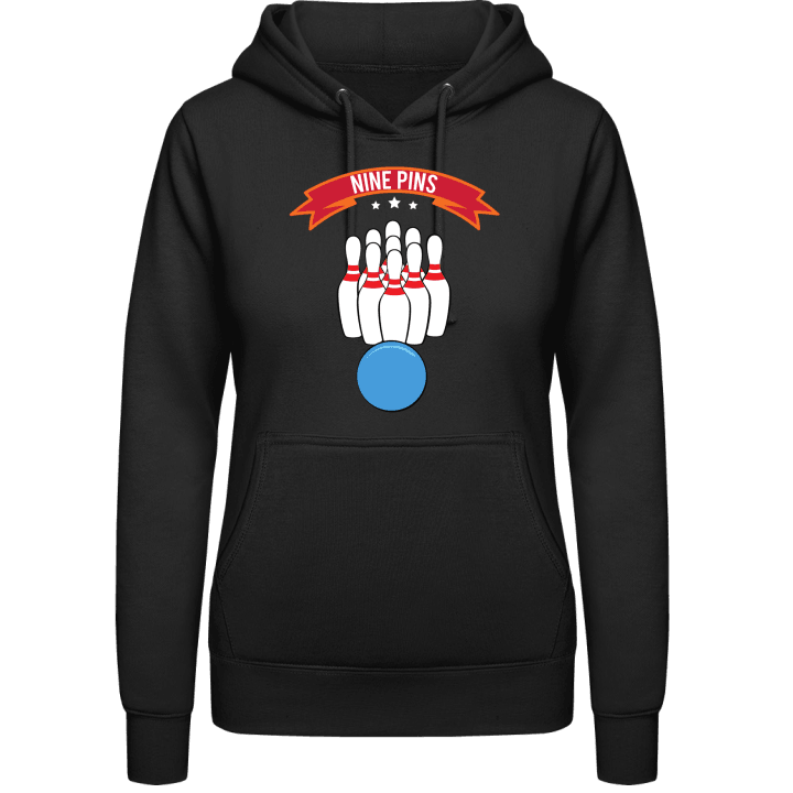 Nine Pins Vrouwen Hoodie contain pic