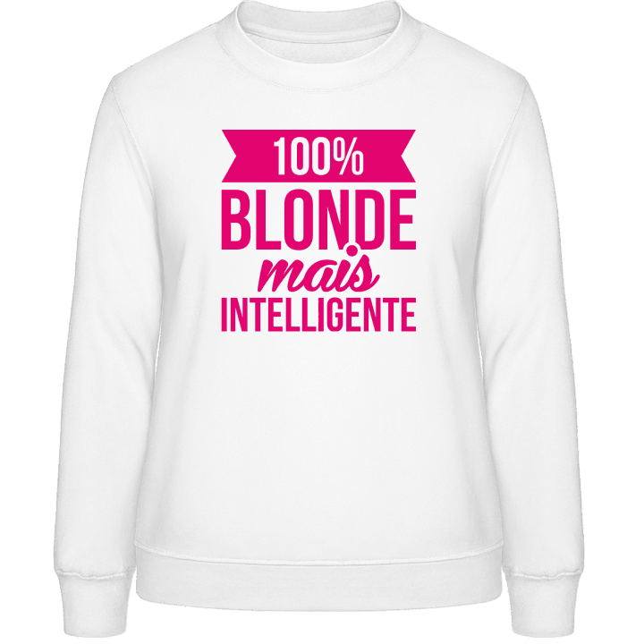 100 Blonde Mais Intelligente Sweat-shirt pour femme 0 image