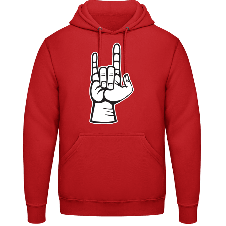 Rock And Roll Hand Kapuzenpulli contain pic