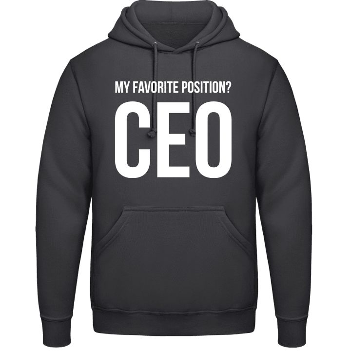 My Favorite Position CEO Felpa con cappuccio contain pic