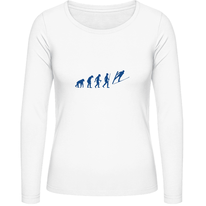 Ski Jumper Evolution Kvinnor långärmad skjorta contain pic
