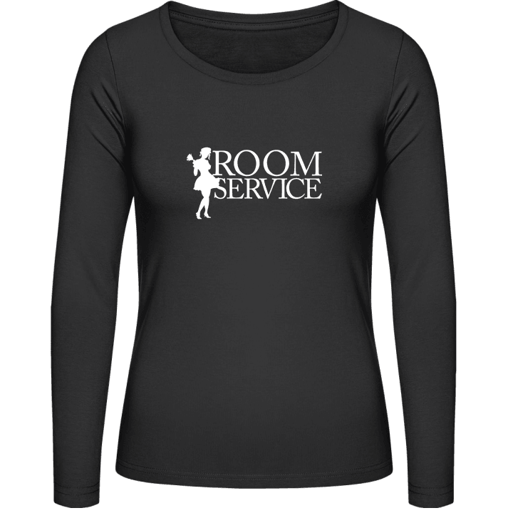 Room Service Camisa de manga larga para mujer contain pic