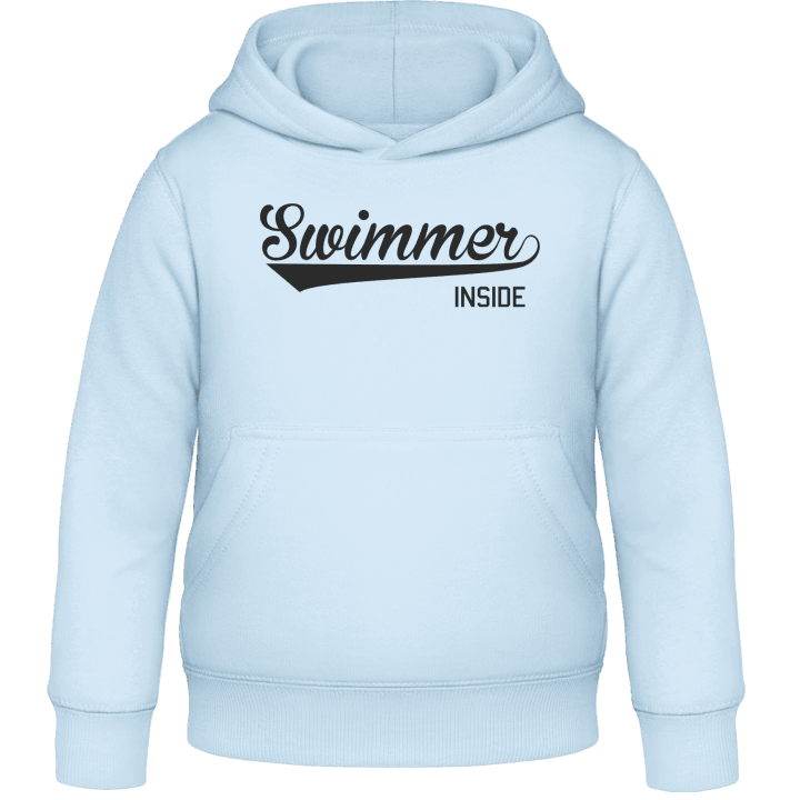 Swimmer Inside Kids Hoodie contain pic