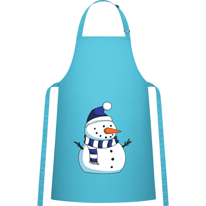 Snowman Illustration Grembiule da cucina 0 image