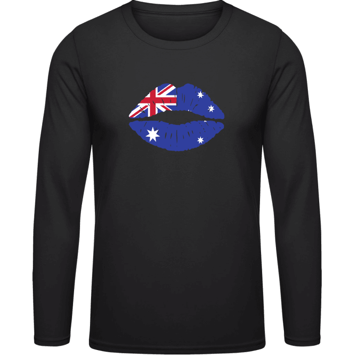 Australian Kiss Flag T-shirt à manches longues contain pic