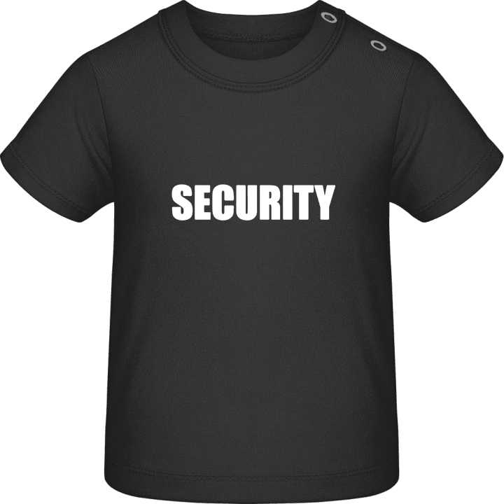 Security Vagt T-shirt för bebisar contain pic