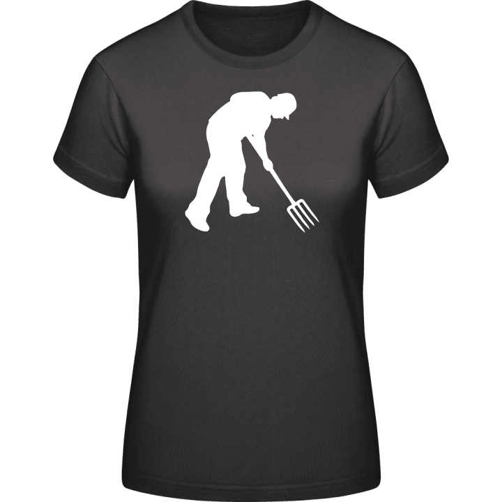 Farmer and Hayfork T-shirt pour femme contain pic