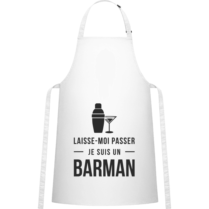 Laisse-moi passer je suis un barman Förkläde för matlagning 0 image