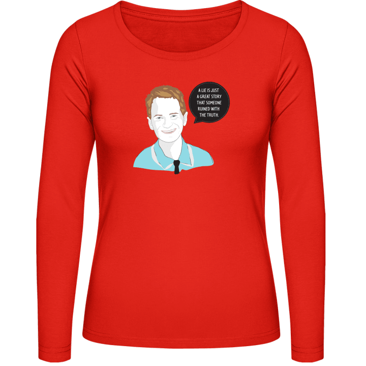 A Lie is just a Great Story Frauen Langarmshirt 0 image