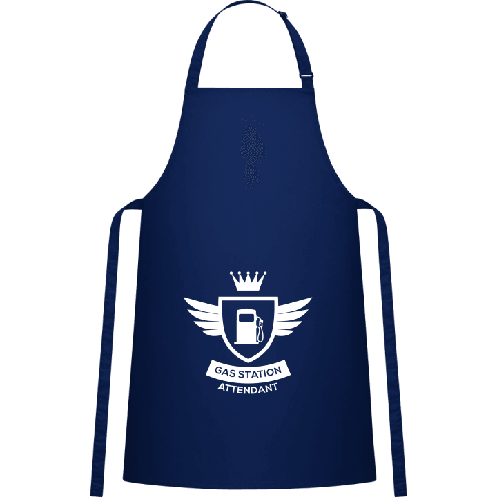 Gas Station Attendant Coat Of Arms Winged Tablier de cuisine 0 image