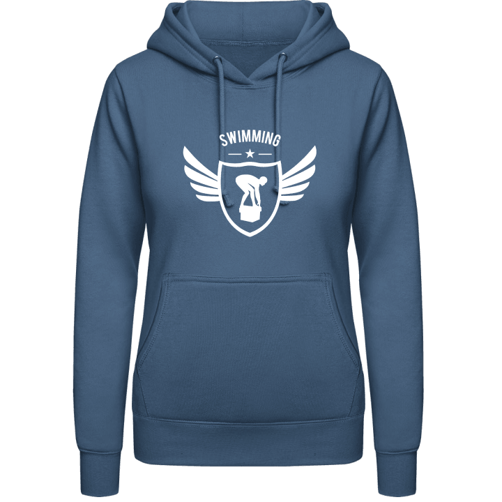 Swimming Winged Women Hoodie contain pic